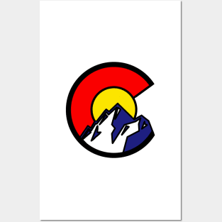 Colorado Flag C Posters and Art